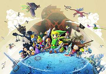 Game art from the Legend of Zelda: The Wind Waker